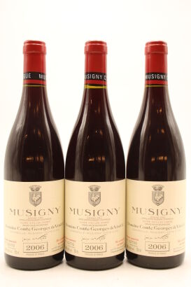 (3) 2006 Domaine Comte Georges de Vogue Musigny Grand Cru 'Cuvee Vieilles Vignes', Cote de Nuits [JR18.5] [RP96]