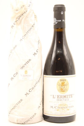 (2) 2001 M. Chapoutier Ermitage l'Ermite, Rhone [WS96] [RP98+]