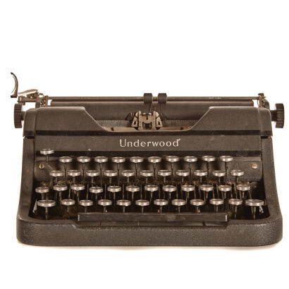 A Vintage Underwood Typewriter