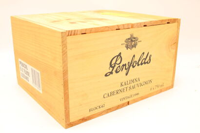 (6) 1996 Penfolds Block 42 Kalimna Cabernet Sauvignon, Barossa Valley [JR17] [RP95]