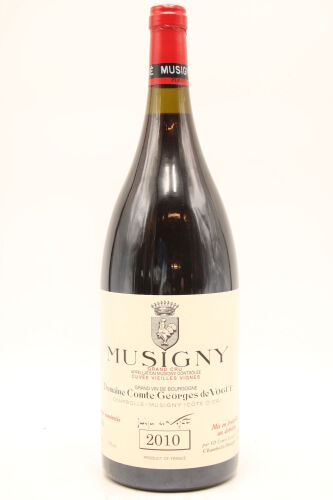 (1) 2010 Domaine Comte Georges de Vogue Musigny Grand Cru 'Cuvee Vieilles Vignes', Cote de Nuits 1500ml