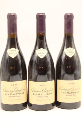 (3) 2009 Domaine de la Vougeraie Charmes-Chambertin Grand Cru Les Mazoyeres, Cote de Nuits [RP95]