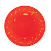 Garry Nash Diamond Cut Frosted Platter in Red and Yellow