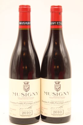 (2) 2010 Domaine Comte Georges de Vogue Musigny Grand Cru 'Cuvee Vieilles Vignes', Cote de Nuits