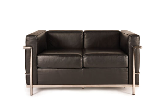 A Le Corbusier Style 2 Seater Sofa