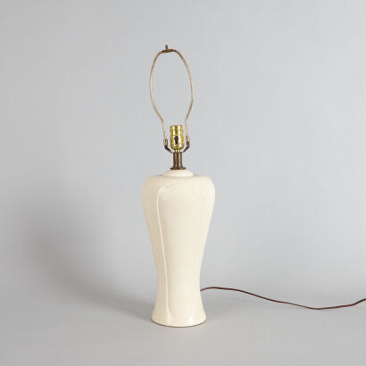 A Ceramic Lamp Base