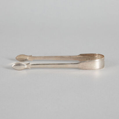 A Sterling Silver Sugar Tongs