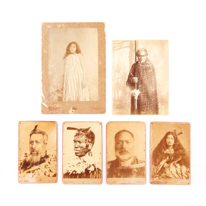 A Collection of Foy Brothers Māori Portrait Photographs, C. 1872-1886