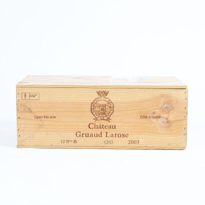 (12) 2003 Chateau Gruaud-Larose, Saint-Julien (OWC)