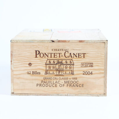 (12) 2004 Chateau Pontet-Canet, Pauillac, [JR17] (OWC)