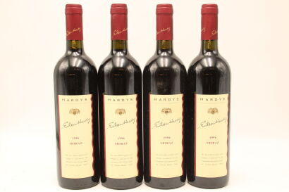 (4) 1996 Hardy's Eileen Hardy Shiraz, McLaren Vale