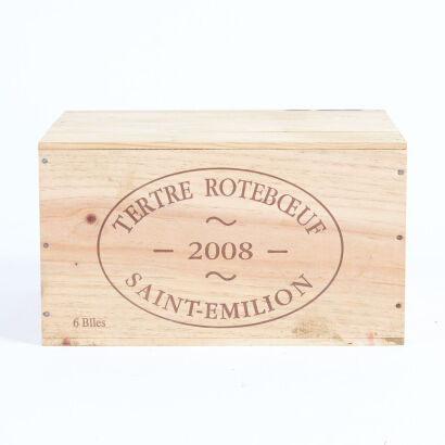 (6) 2008 Chateau Le Tertre-Roteboeuf, Saint-Emilion Grand Cru (OWC) [JR17]