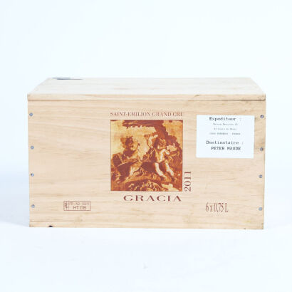 (6) 2011 Chateau Gracia, Saint-Emilion (OWC) [RP95]