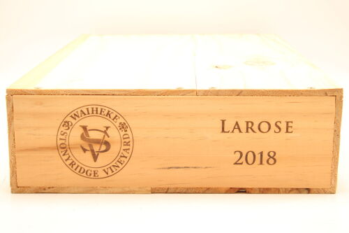 (6) 2018 Stonyridge Vineyard Larose, Waiheke Island