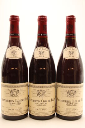 (3) 1998 Louis Jadot Chambertin Clos-de-Beze Grand Cru, Cote de Nuits