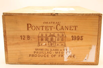 (12) 1995 Chateau Pontet-Canet, Pauillac (OWC)