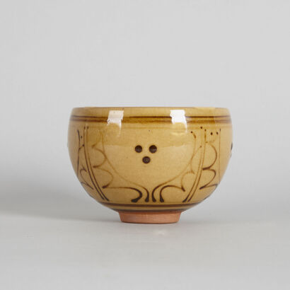 A Yellow Exhibition Piece Bowl