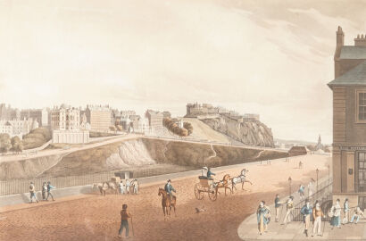 An Engraving of Edinburgh