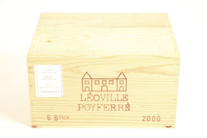 (6) 2000 Chateau Leoville Poyferre, Saint-Julien (OWC) [JR17.5]