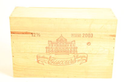 (12) 2003 Chateau Giscours, Margaux, 375ml (OWC)