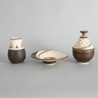 A Trio of Lynne McDowell Vessels