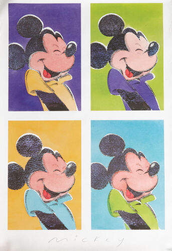 A Poster of Mickey Mouse