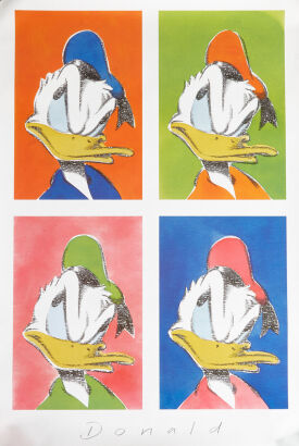 A Poster of Donald Duck