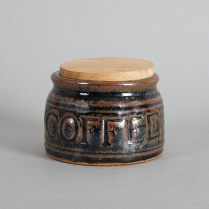 A Oliver Carrick Coffee Container