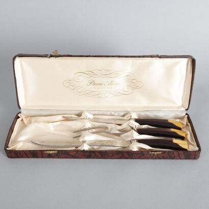 A Pierre Alain Carving Set