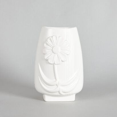 A Rare Crown Crown Lynn Slip Cast Vase