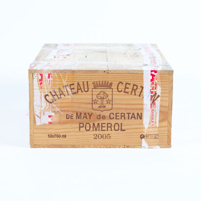 (12) 2005 Chateau Certan de May de Certan, Pomero [JR17] [RP95](OWC)