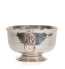 A Heavy Sterling Silver Punch Bowl.