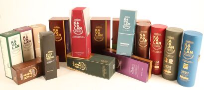 (1) The Kavalan Collection, Eighteen Bottles of Taiwanese Single Malt Whisky, sold as one lot.