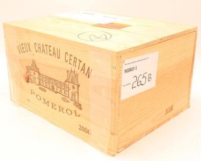 (6) 2006 Vieux Chateau Certan, Pomerol (OWC) [JR17.5] [RP98]