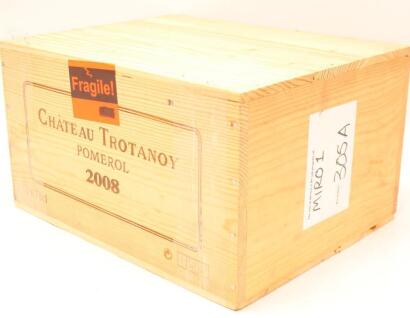 (6) 2008 Chateau Trotanoy, Pomerol [JR17] [RP96] [WE95]