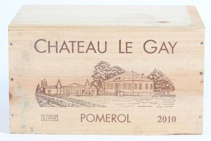 (6) 2010 Chateau Le Gay, Pomerol (OWC) [WS95]