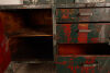 Industrial Painted Wooden and Metal Cabinet - 7