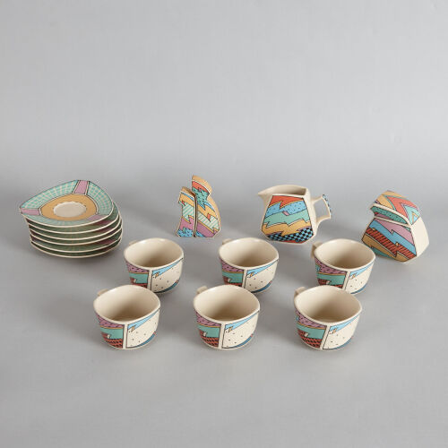 Dorothy Hafner for Rosenthal Flash Dinnerware Tea Set