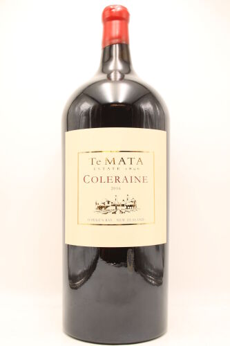 (1) 2016 Te Mata Estate Coleraine, Hawke's Bay, 9000ml