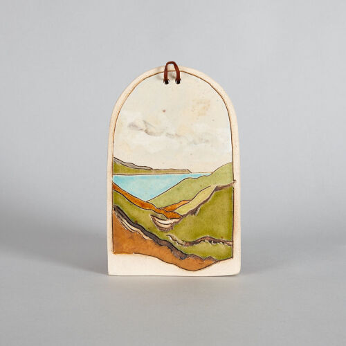 An Ian Drury Ceramic Tile