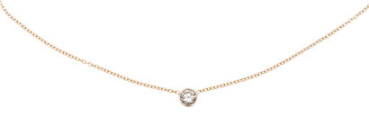 14ct Yellow Gold Diamond Necklace