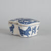 A Chinese Blue and White 'Double-gourd' Lidded Box - 2