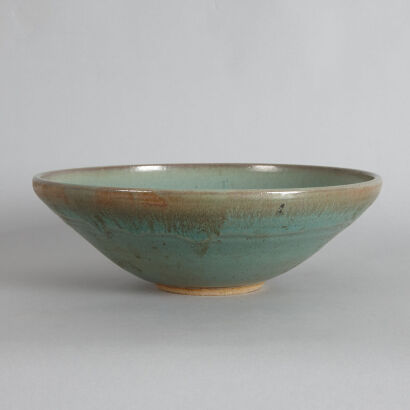 An Oriental Celadon-glazed Dish
