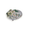 A Chinese Famille Rose Peach-shape 'Floral' Brush Washer (Tongzhi Nian Zhi Mark)