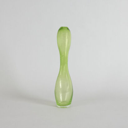 A Blenko Waisted Art Glass Vase