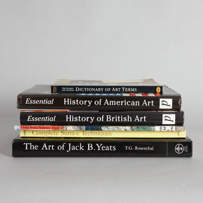 A Collection of Six Art Books