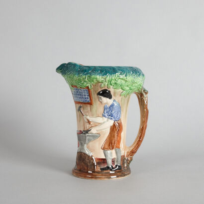 A Vintage Burleigh Ware 'The Village Blacksmith' Jug