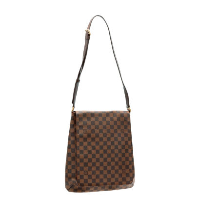 Louis Vuitton Damier Ebene Salsa Musette GM Handbag