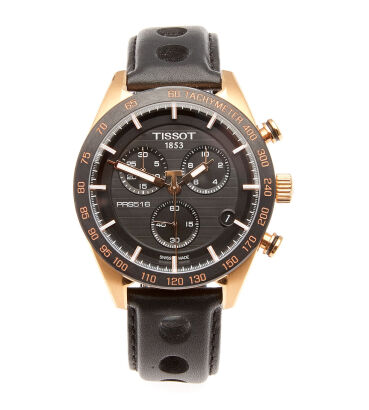 A Rose Gold Tone Tissot PRS 516 Wristwatch