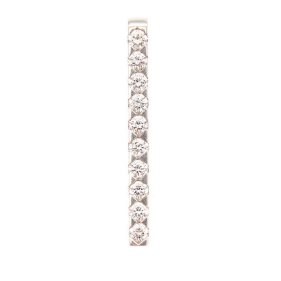 18ct Diamond Set Bar Pendant